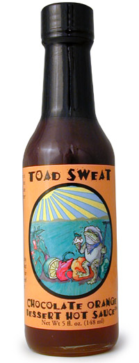 Toad Sweat Chocolate Orange Desert Hot Sauce