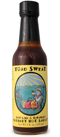Toad Sweat Key Lime & Habanero Dessert Hot Sauce