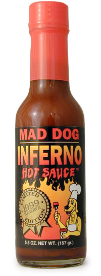Mad Dog Inferno Reserve Hot Sauce
