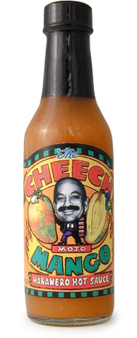 Cheech Mojo Mango Habanero Hot Sauce