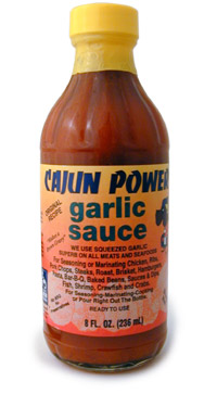 Cajun Power Garlic Hot Sauce
