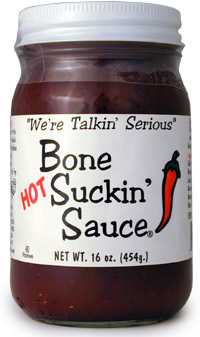 Bone Suckin' Sauce Hot BBQ and Marinating Sauce