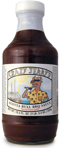 Crazy Jerry's Alotta Bull BBQ Sauce