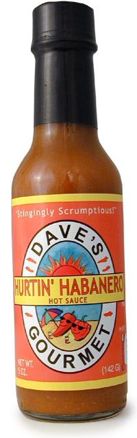 Dave's Hurtin' Habanero Hot Sauce