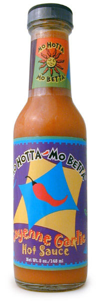 Mo Hotta Mo Betta Cayenne Garlic Hot Sauce