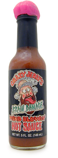 Crazy Jerry's Brain Damage Hot Sauce