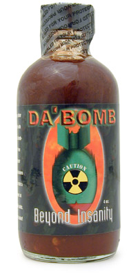 Da' Bomb Beyond Insanity Hot Sauce
