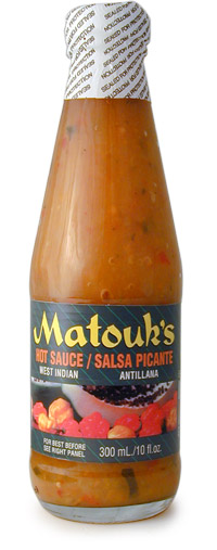 Matouk's West Indian Salsa Picante  Hot Sauce