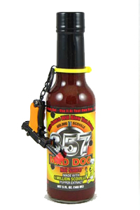 Mad Dog 357 Hot Sauce Collector's Edition with Gun Keychain