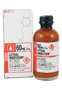 CaJohns Lethal Ingestion Jolokia Hot Sauce
