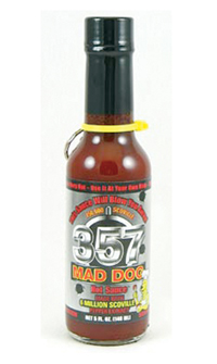 Mad Dog 357 Hot Sauce Collector's Edition with Silver Bullet