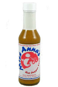 Miss Anna's Hot Pepper Sauce from St. Criox