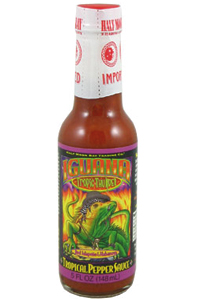 Iguana Tropic Thunder Red Jalapeno and Habanero Tropical Pepper Sauce
