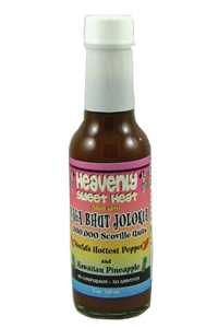 Heavenly Sweet Heat Naga Bhut Jolokia Hot Sauce