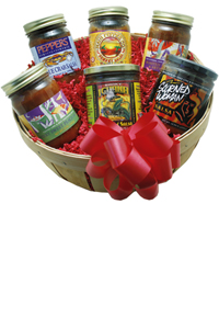 Salsa Lover's Gift Basket