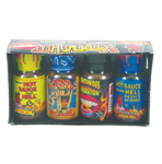 Mini Xtreme Heat Hot Sauce 4 Pack